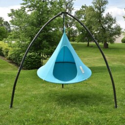 Rackhams Tripod Hanging Chair Stand - Black - thumbnail 6