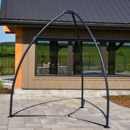 Rackhams Tripod Hanging Chair Stand - Black - thumbnail 3