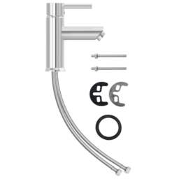 Rackhams Bathroom Basin Faucet Chromed Finish 130x176 mm - thumbnail 2