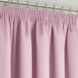 Rackhams Manhattan Pencil Pleat Blackout Curtains - 112cm x 137cm - Fuchsia - thumbnail 4