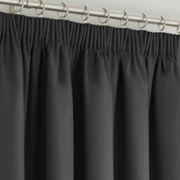 Rackhams Manhattan Pencil Pleat Blackout Curtains - 112cm x 137cm - Fuchsia - thumbnail 3