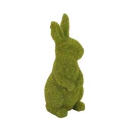 Rackhams Moss Standing Bunny Rabbit Easter Garden Home Decoration - thumbnail 5
