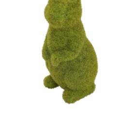 Rackhams Moss Standing Bunny Rabbit Easter Garden Home Decoration - thumbnail 2
