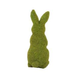 Rackhams Moss Standing Bunny Rabbit Easter Garden Home Decoration - thumbnail 6