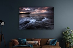 Rackhams Kimmeridge Storm - Framed Print 30 x 20 inch - thumbnail 1