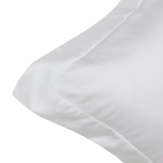 Rackhams Sleepyhead Pillow Set (Organic Cotton Satin) - Super King - Medium / Firm - Oxford Sham