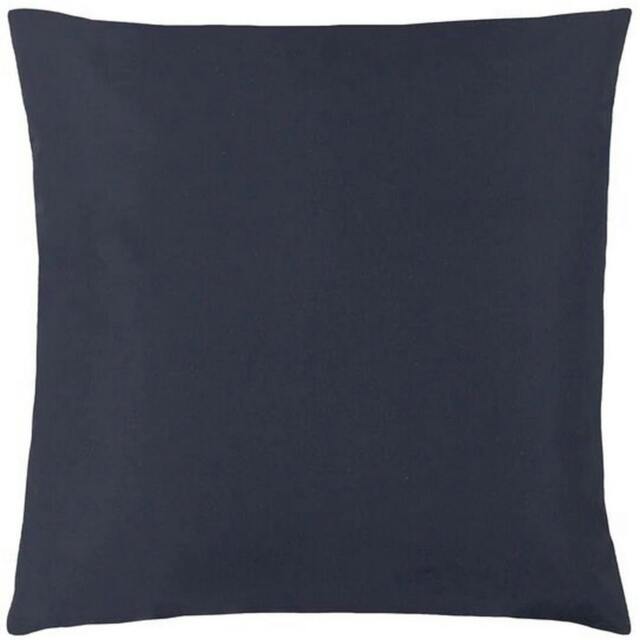 Rackhams Plain Outdoor Cushion Cover - Navy - One Size - Navy - 100% Polyester - image 1