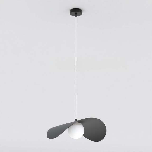 Rackhams RITUAL Lge Pendant Lamp 1 x G9 Black - image 1