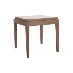 Rackhams Peony Lamp Table - Walnut - Pack of 2 - Walnut - thumbnail 2