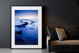 Rackhams Deep Blue - Framed Print 20 x 16 inch - thumbnail 1