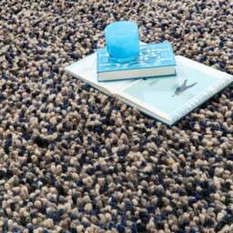 Rackhams Rocks Shaggy Blue Wool Rug – Thick Tubular Pile - 80X150 cm - thumbnail 3