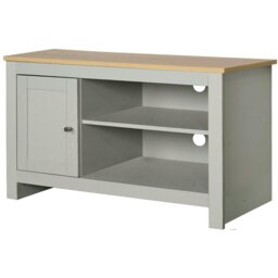 Rackhams WILDWOOD WOOD VENEER TV STAND 50 RUSTIC GREY - Grey - thumbnail 2