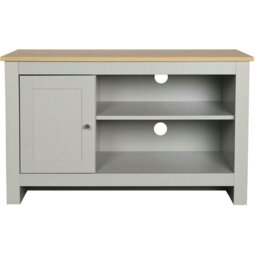Rackhams WILDWOOD WOOD VENEER TV STAND 50 RUSTIC GREY - Grey - thumbnail 5