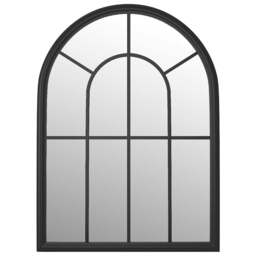 Rackhams Mirror Black 60x45 cm Iron for Indoor Use - thumbnail 2