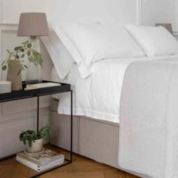 Rackhams White 200 Thread Count Egyptian Cotton Flat Sheet - Double - thumbnail 6