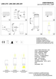 Rackhams 9 Watt LED Black Up and Down Light - thumbnail 3