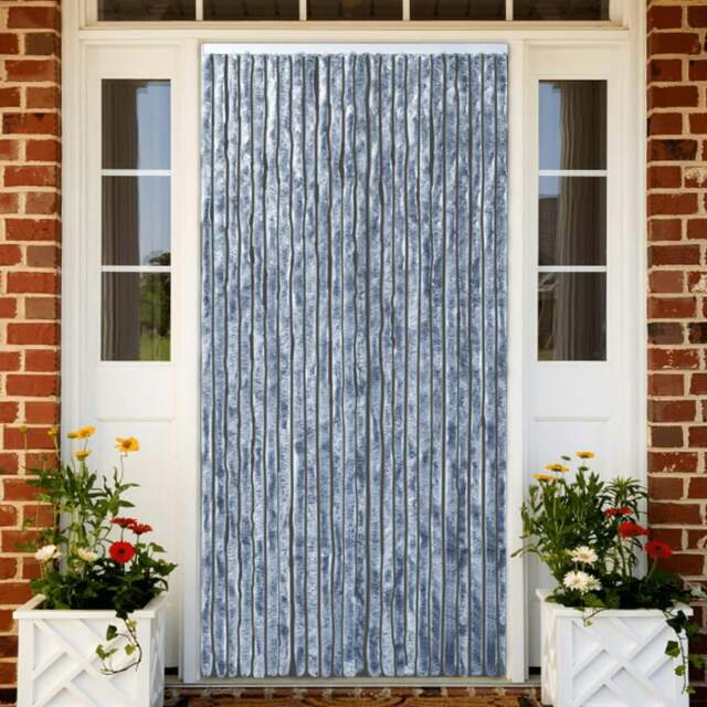 Rackhams Insect Curtain Silver 100x220 cm Chenille