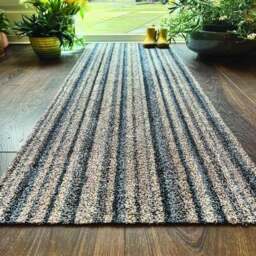 Rackhams Washable Ribbon Mat in Multicolour - 80X95 cm - thumbnail 5