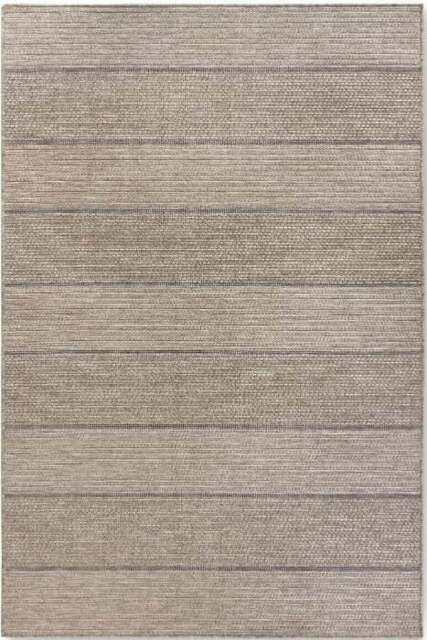 Rackhams Natural Brown Striped Rug - Indoor & Outdoor - 155X230 cm - image 1