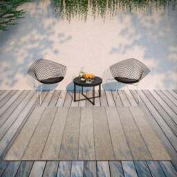 Rackhams Natural Brown Striped Rug - Indoor & Outdoor - 155X230 cm - thumbnail 6