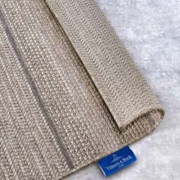 Rackhams Natural Brown Striped Rug - Indoor & Outdoor - 155X230 cm - thumbnail 4