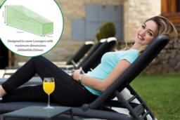 Rackhams Home and Garden Water Resistant Lounger Cover