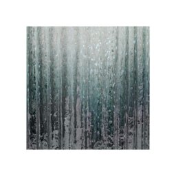 Rackhams Verre Frosted Ribbed Glass Planter - Atlantic blue - 15cm - thumbnail 5