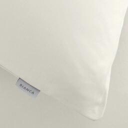 Rackhams 200 Thread Count Cotton Percale Standard Pillowcase Pair - Cream - 50x75cm (x2) - thumbnail 3