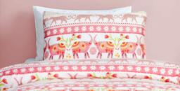 Rackhams Luxury Super Soft Reversible Fashion Flamingo Duvet Set & Pillowcases - Single (135cm x 200cm) - thumbnail 4