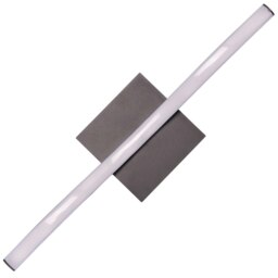 Rackhams Contemporary Designer Single Wavy Strip LED Ceiling Light Fitting in Matte Black - thumbnail 3