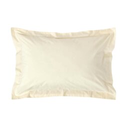 Rackhams Egyptian Cotton Oxford Pillowcase 200 TC, Standard Size - Cream