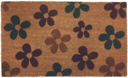 Rackhams Flowers Coir Doormat Gainsborough 45x75 cm
