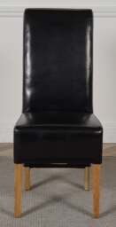 Rackhams Montana Leather Dining Chair - Red - 1 - thumbnail 6
