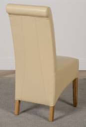 Rackhams Montana Leather Dining Chair - Red - 1 - thumbnail 5