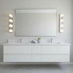 Rackhams 12 Watt LED Stainless Steel Vanity Light For Bathroom Mirror