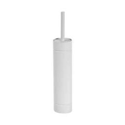 Rackhams Draco White Slimline Toilet Brush & Holder - thumbnail 3