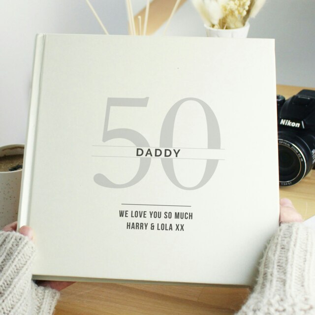Rackhams Personalised Birthday Square Photo Album - image 1