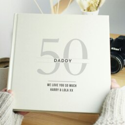 Rackhams Personalised Birthday Square Photo Album