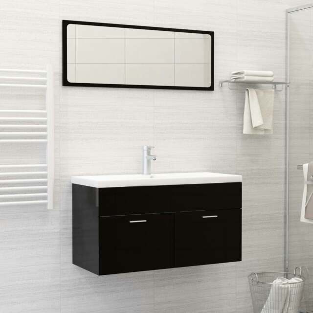 Rackhams Built-in Basin with Faucet 91x39x18 cm Ceramic White