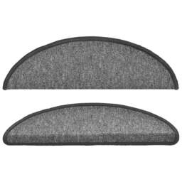 Rackhams Stair Mats 10 pcs 56x17x3 cm Dark Grey - thumbnail 4