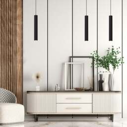 Rackhams Hudson Pendant Lamp Hand Made High Quality Elegant Single Cylindrical Design With Matt Finish - thumbnail 1