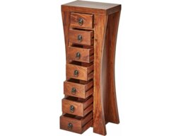 Rackhams Mahar Chest with 7 drawers in Brown - Brown - thumbnail 1
