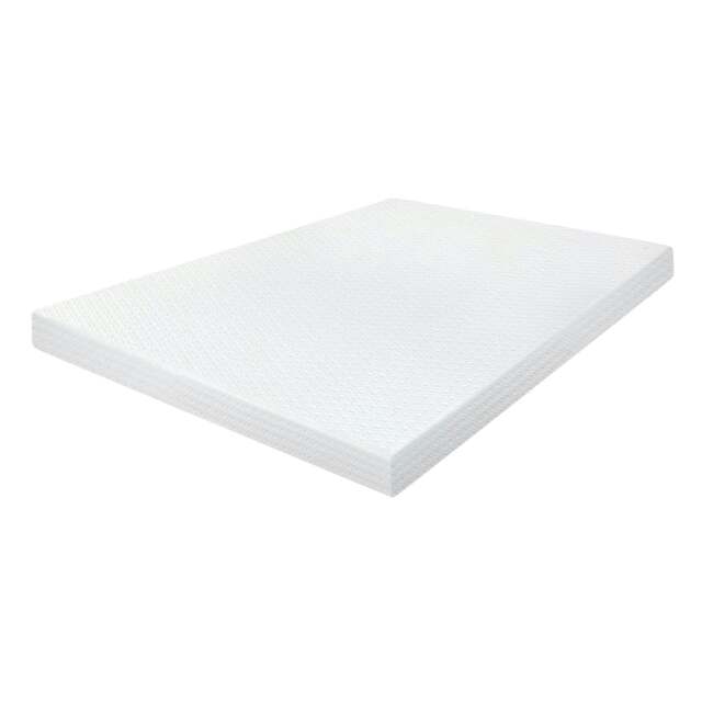 Rackhams Mattress Topper Memory Foam Cooling Gel Bamboo Charcoal 5cm 7cm 8cm 10cm - King - LuxTop King 10cm - image 1