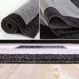 Rackhams Ephesus Grey Black Rug - 7439GB - 160X230 cm - thumbnail 6