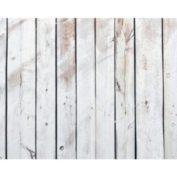 Rackhams Vintage Wood Effect Wall Mural - White - Large - W350cm x H280cm - thumbnail 2