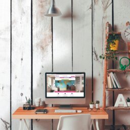 Rackhams Vintage Wood Effect Wall Mural - White - Large - W350cm x H280cm - thumbnail 1
