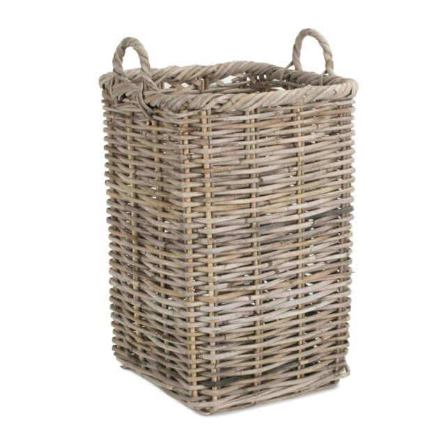 Rackhams Square Rattan Umbrella Basket