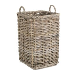 Rackhams Square Rattan Umbrella Basket