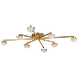 Rackhams Pedra Extra Large Staggered Arm Flush Mount Light - Bronze - thumbnail 2