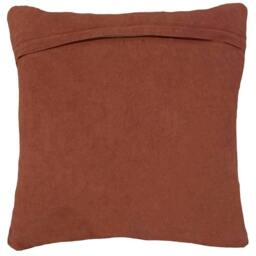 Rackhams Kamjo Tufted Geometric Cushion Cover - Red - One Size - Red - 100% Cotton - thumbnail 3